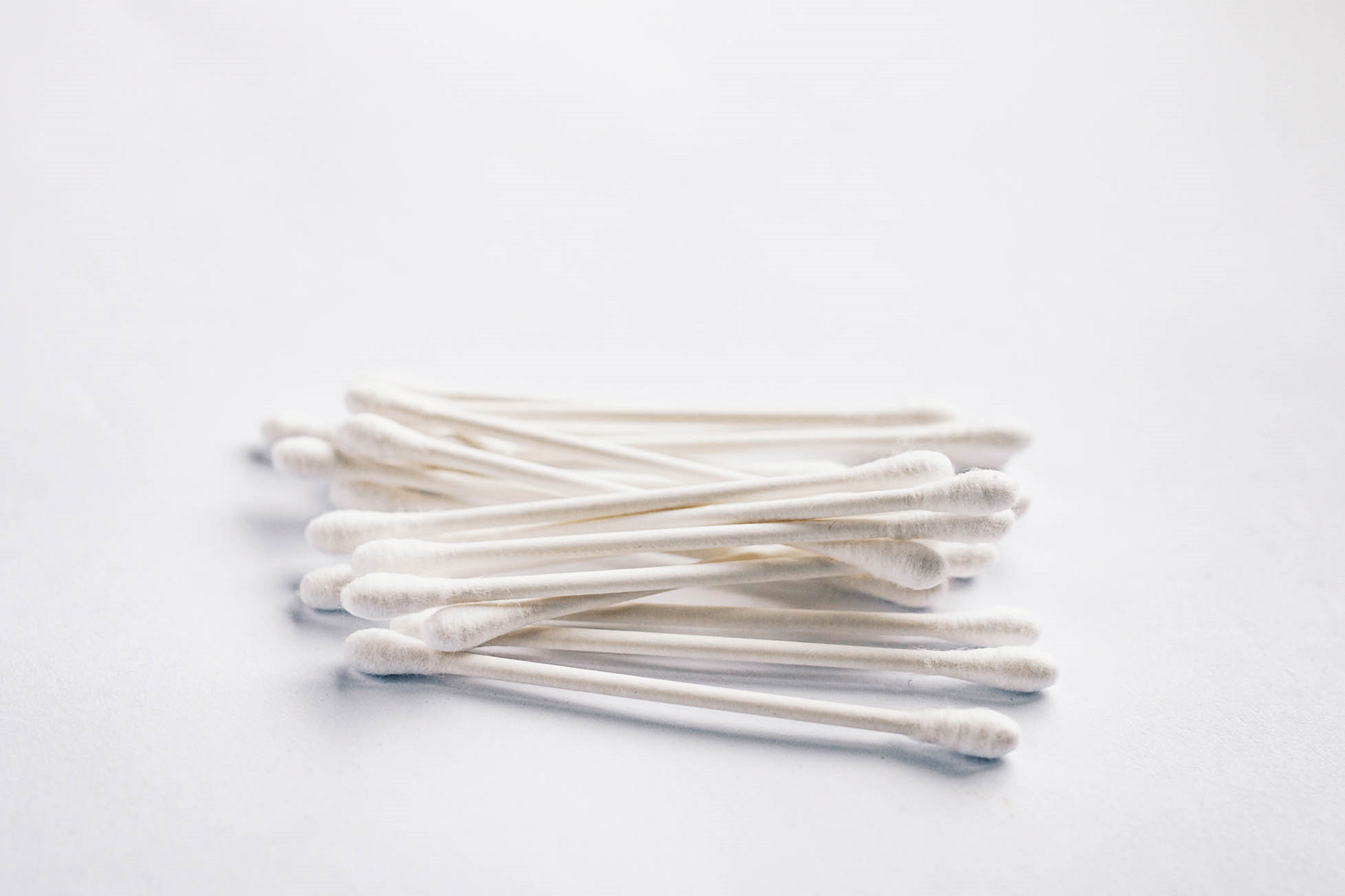 Close-up of Q-tips