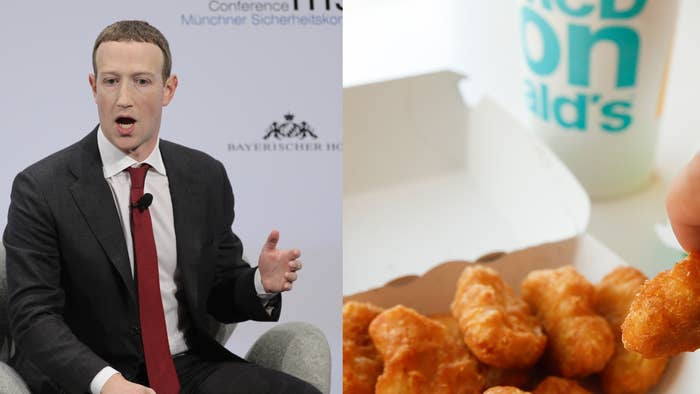 zuck and some nuggets