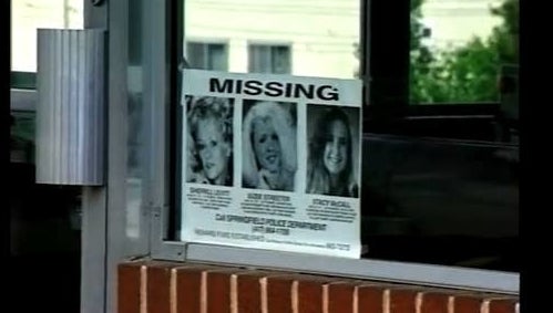 A missing persons poster for the &quot;Springfield Three&quot;