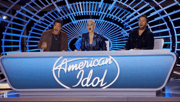 Scene from American Idol