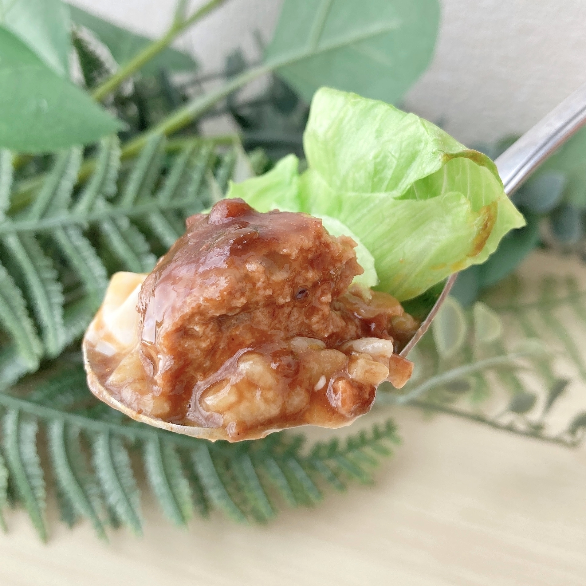 無印良品のオススメのフード「世界の煮込み ロコモコ」