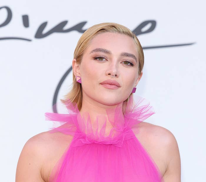 Closeup of Florence Pugh