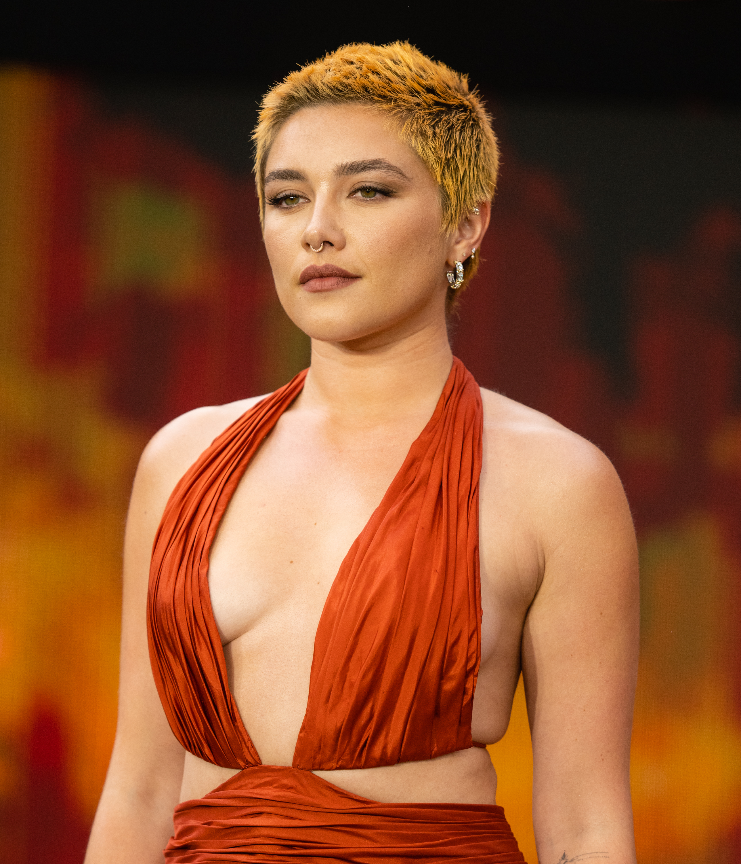 Fashion, Shopping & Style, Florence Pugh's Side-Boob-Baring Dress Is  Completely Sheer