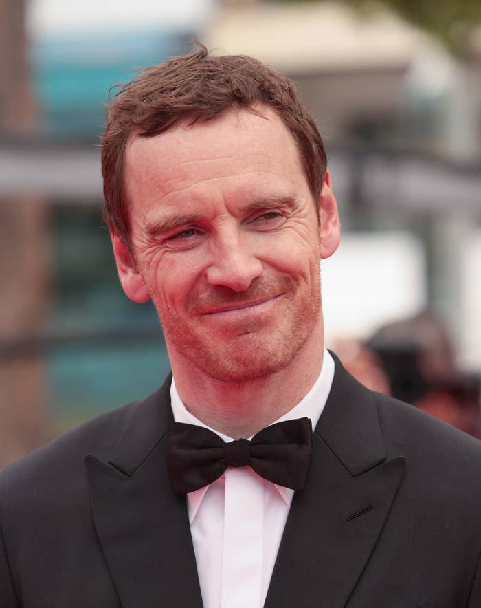 Closeup of Michael Fassbender