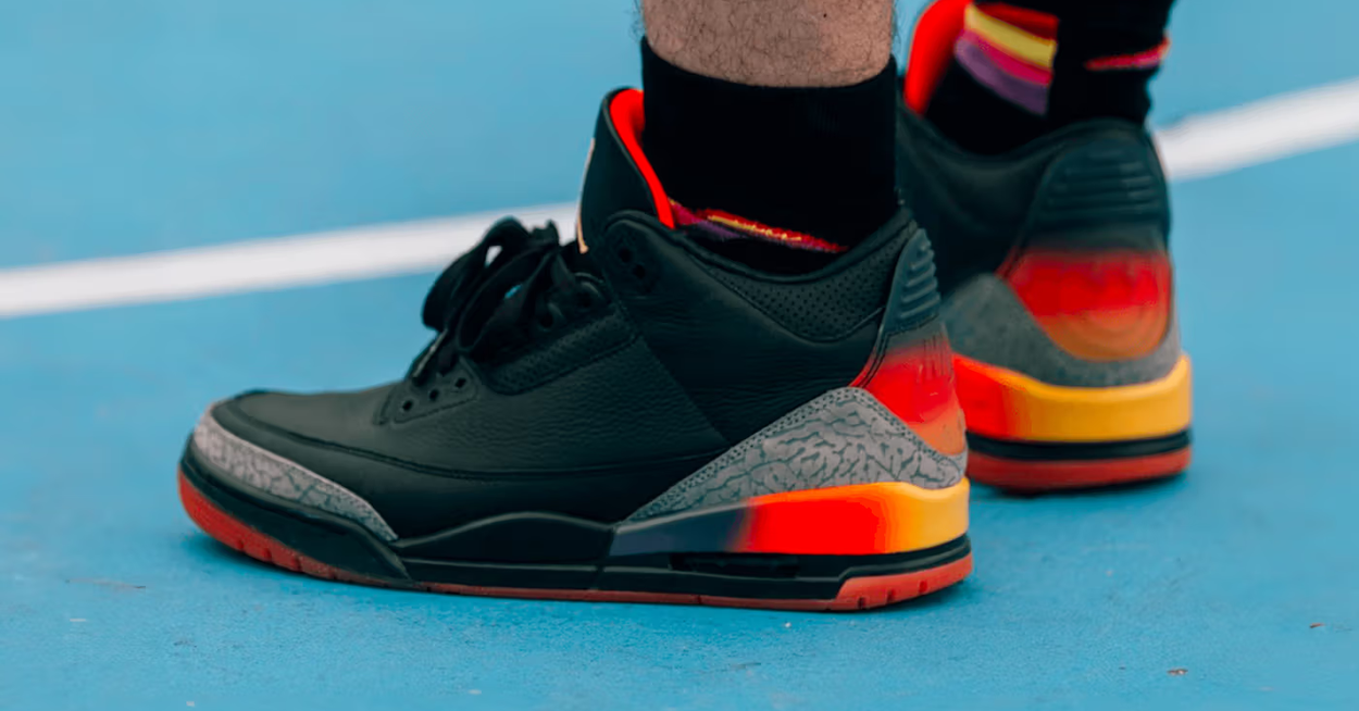 J Balvin Spotted in Previously Unseen 'Rio' Air Jordan 3 Collab
