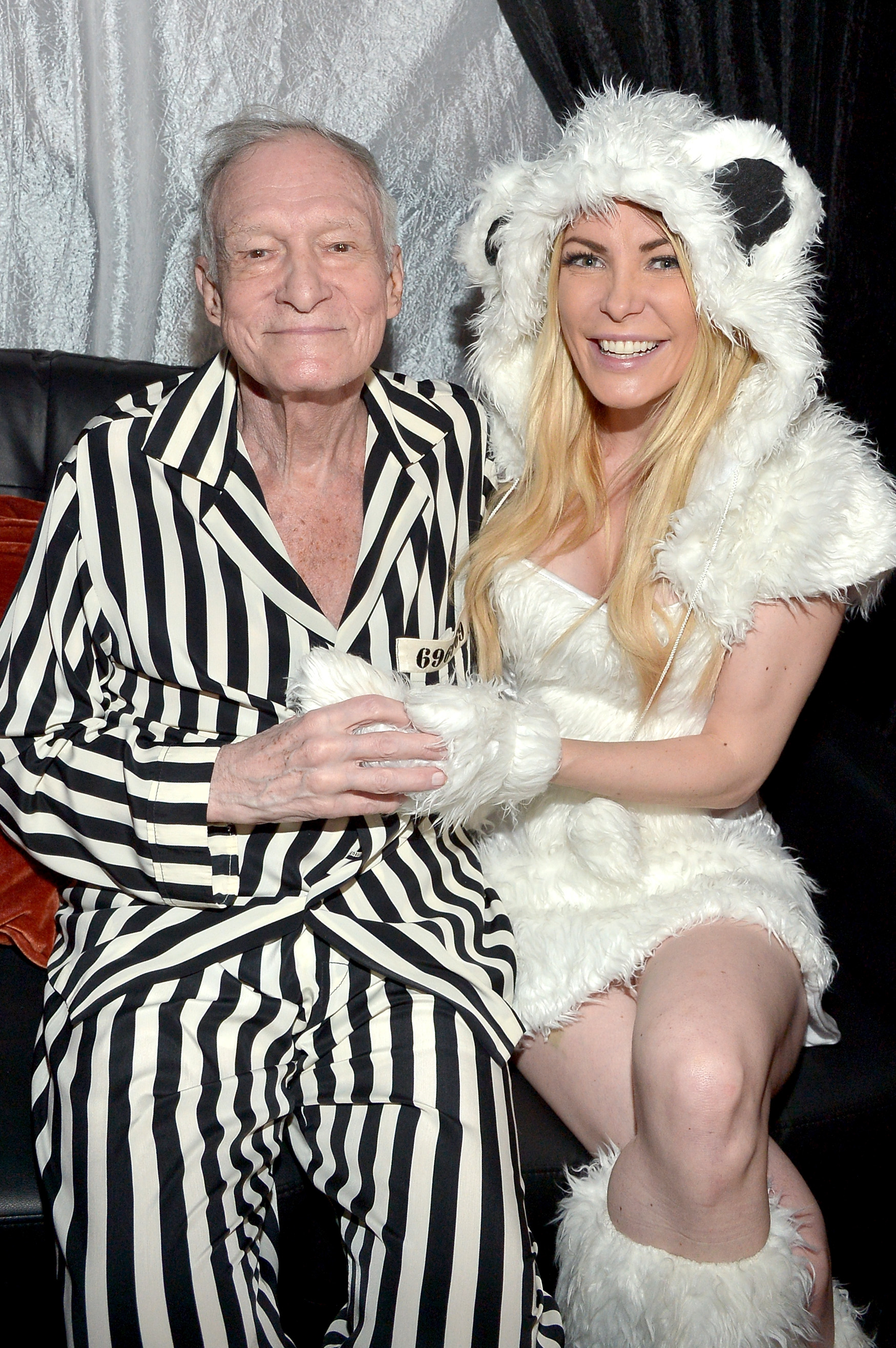 Hugh and Crystal Hefner