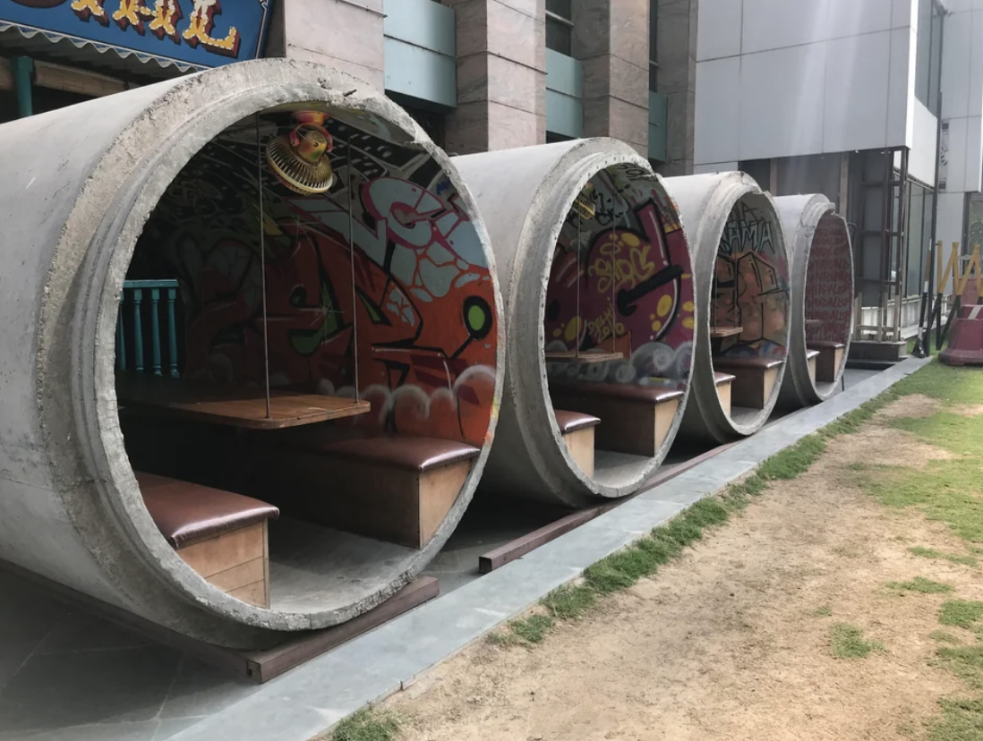 Sewer booths