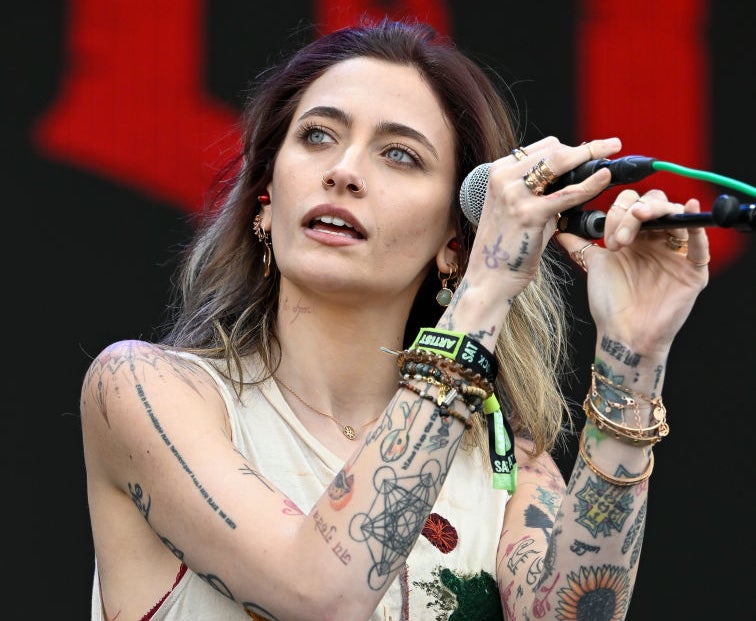 Paris Jackson onstage