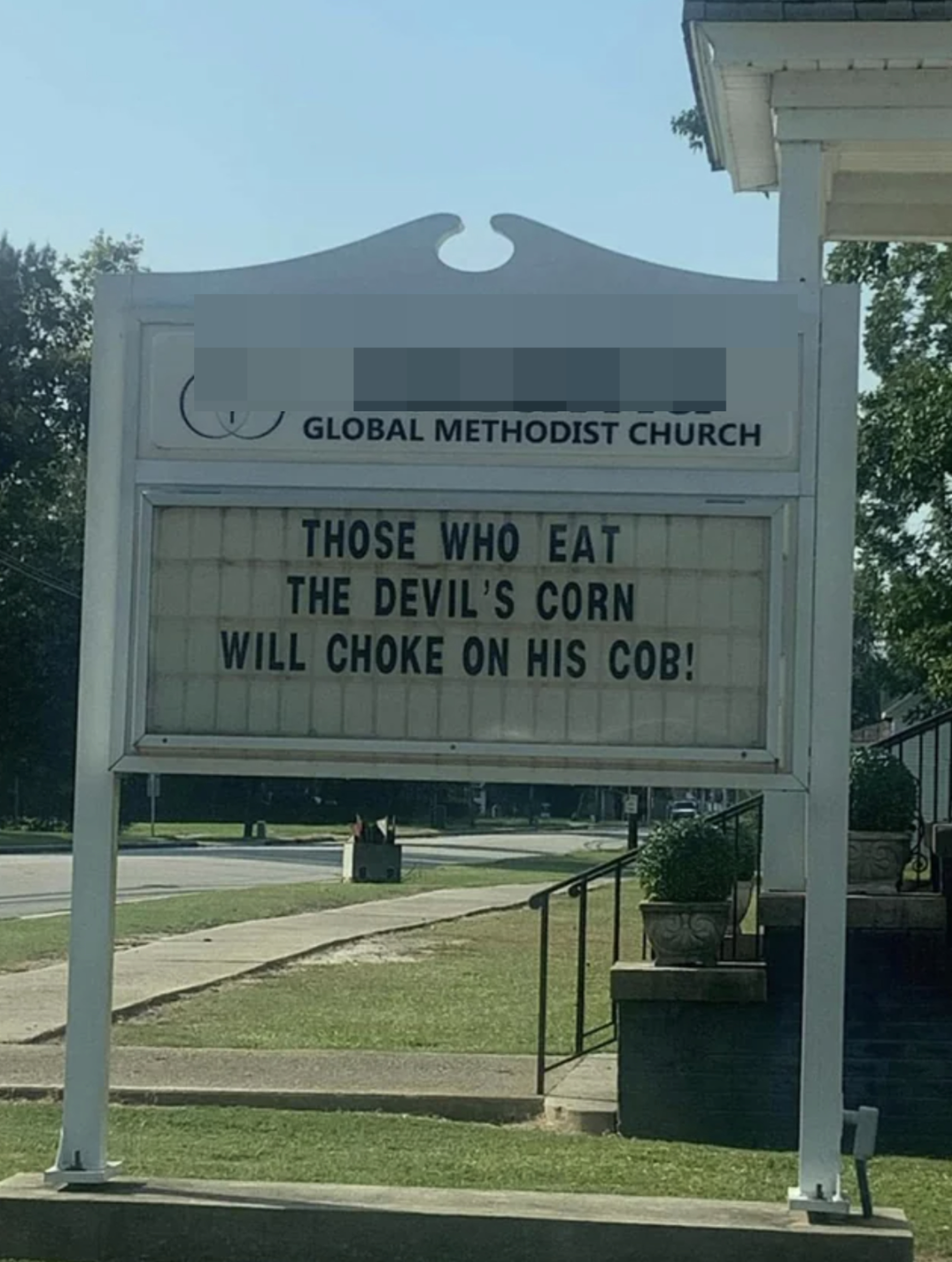 those who eat the devil&#x27;s corn will choke on his cob