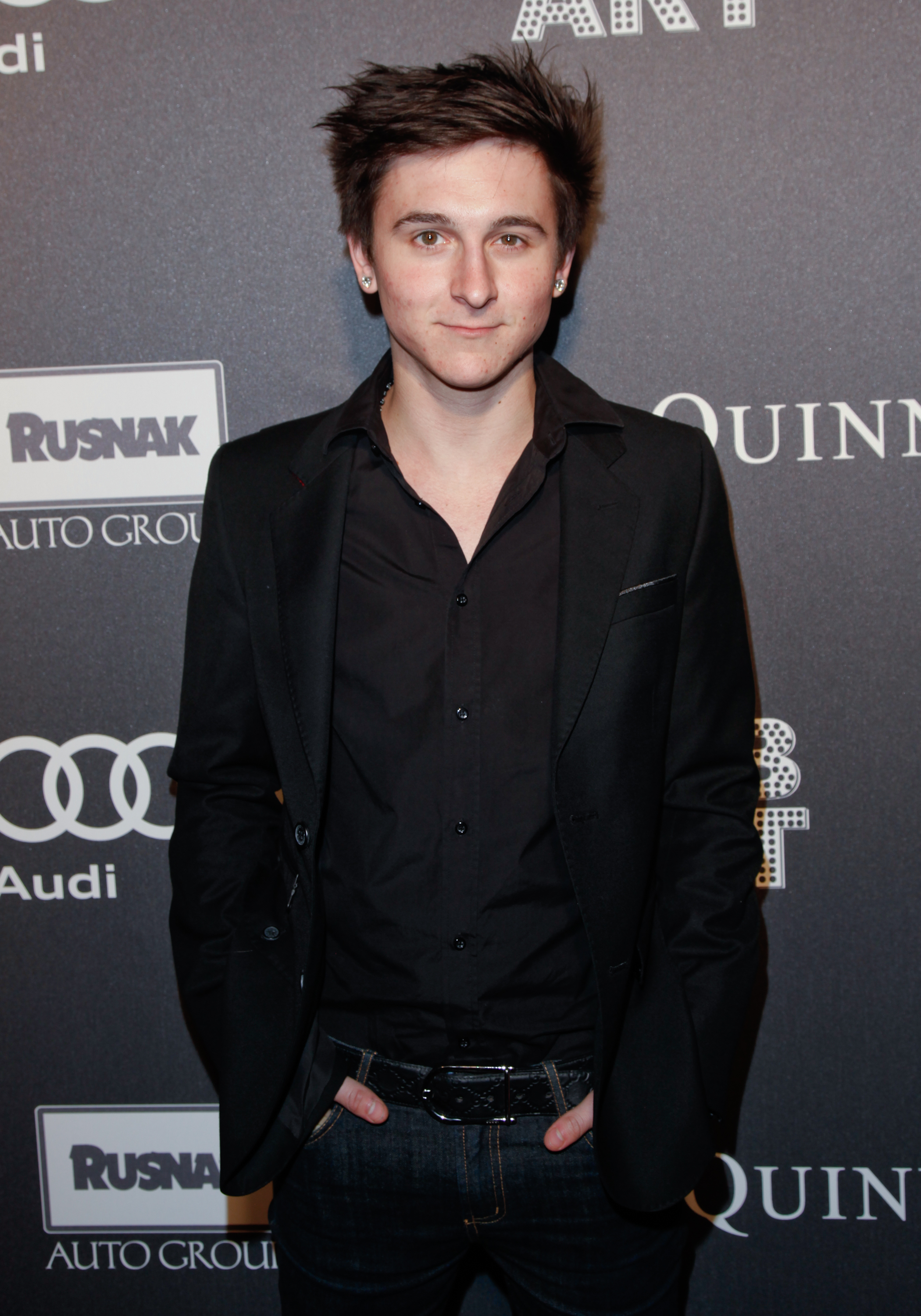 Closeup of Mitchel Musso