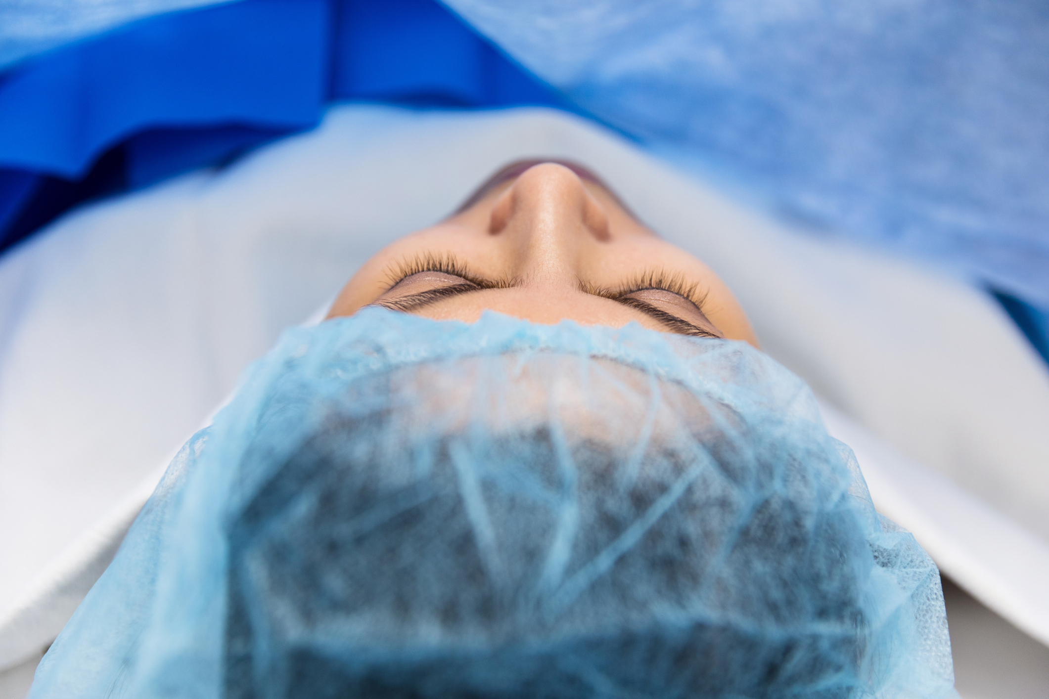 person on a surgery table