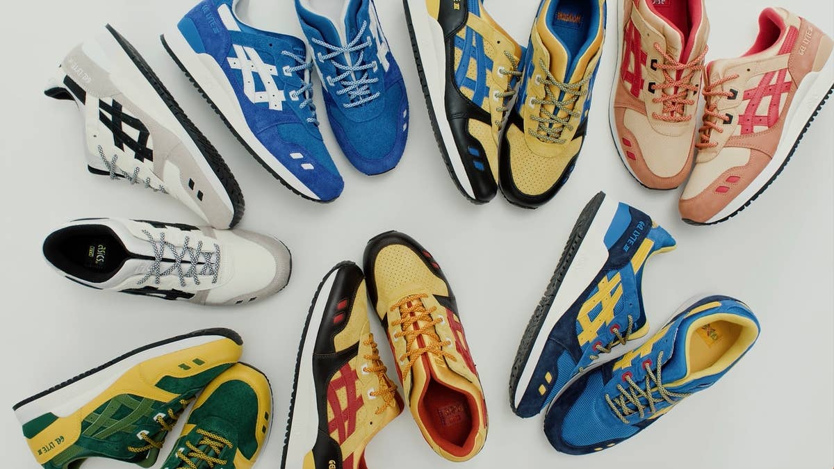 Seven pairs of Gel-Lyte 3s arrive this month for the 60th anniversary of the Marvel Comics series.