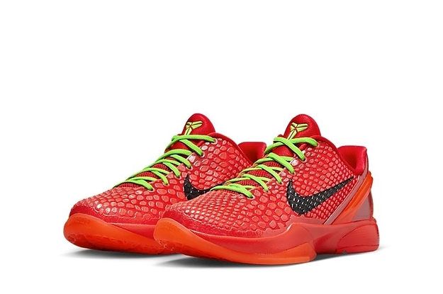 Nike Kobe 6 Protro ‘Reverse Grinch’ FV4921-600 Release Date