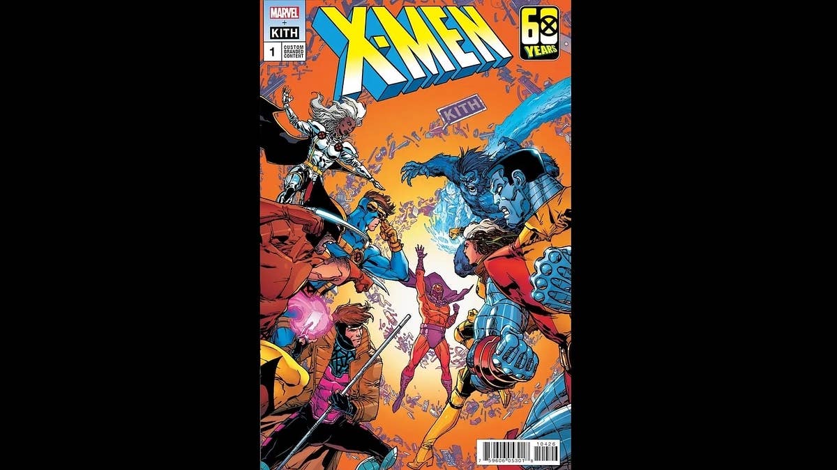The collaboration includes a special edition 'X-Men' comic book with an original storyline and custom illustrations.
