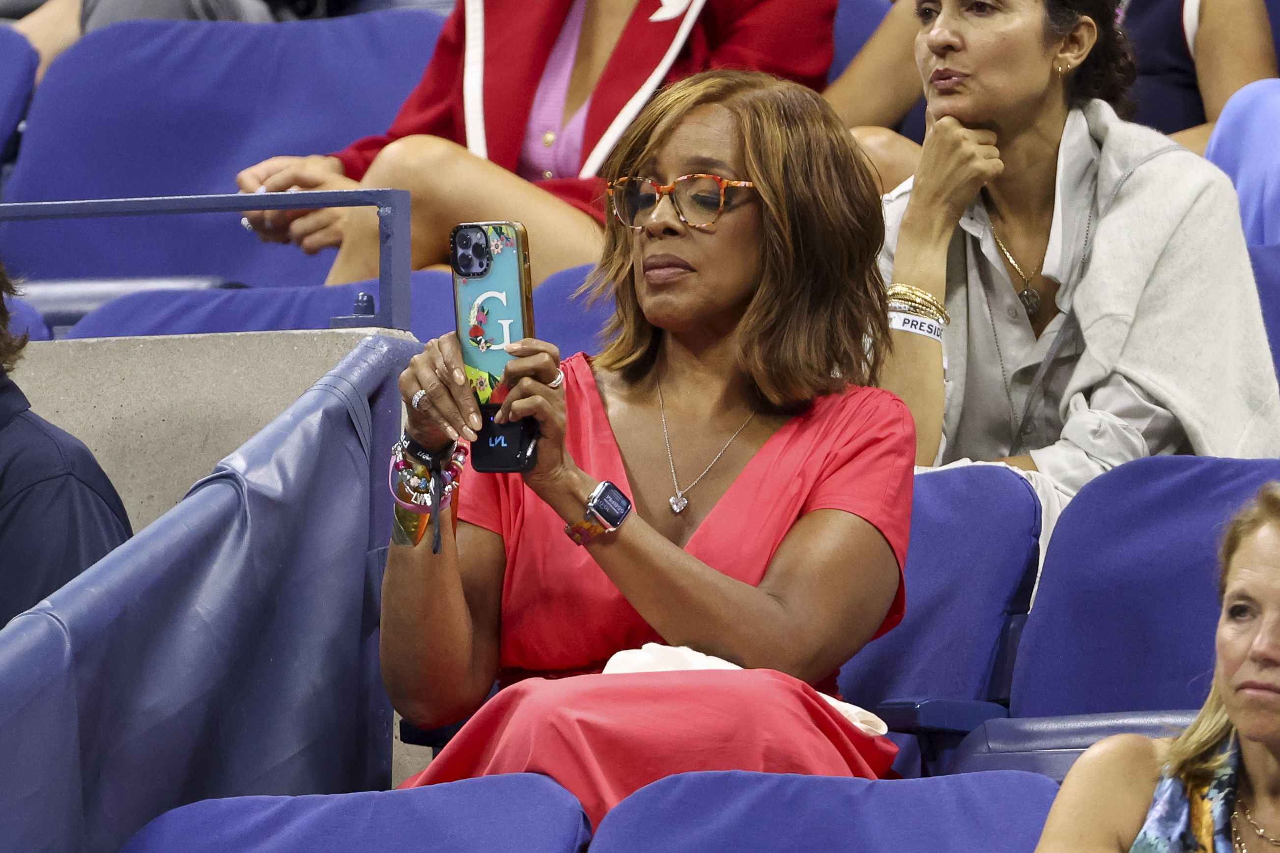 Celebrities Spotted at the 2023 U.S. Open in Photos