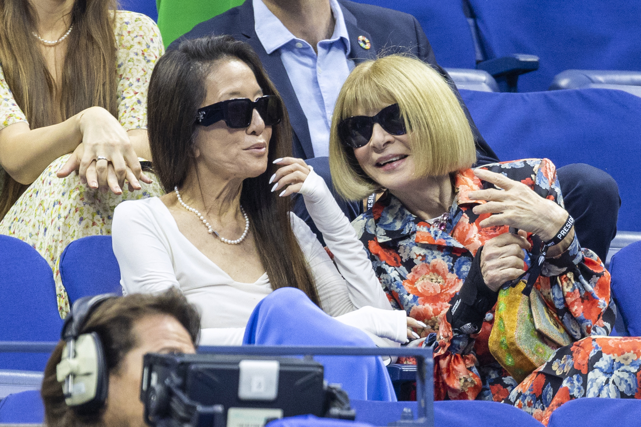 Vera Wang and Anna Wintour