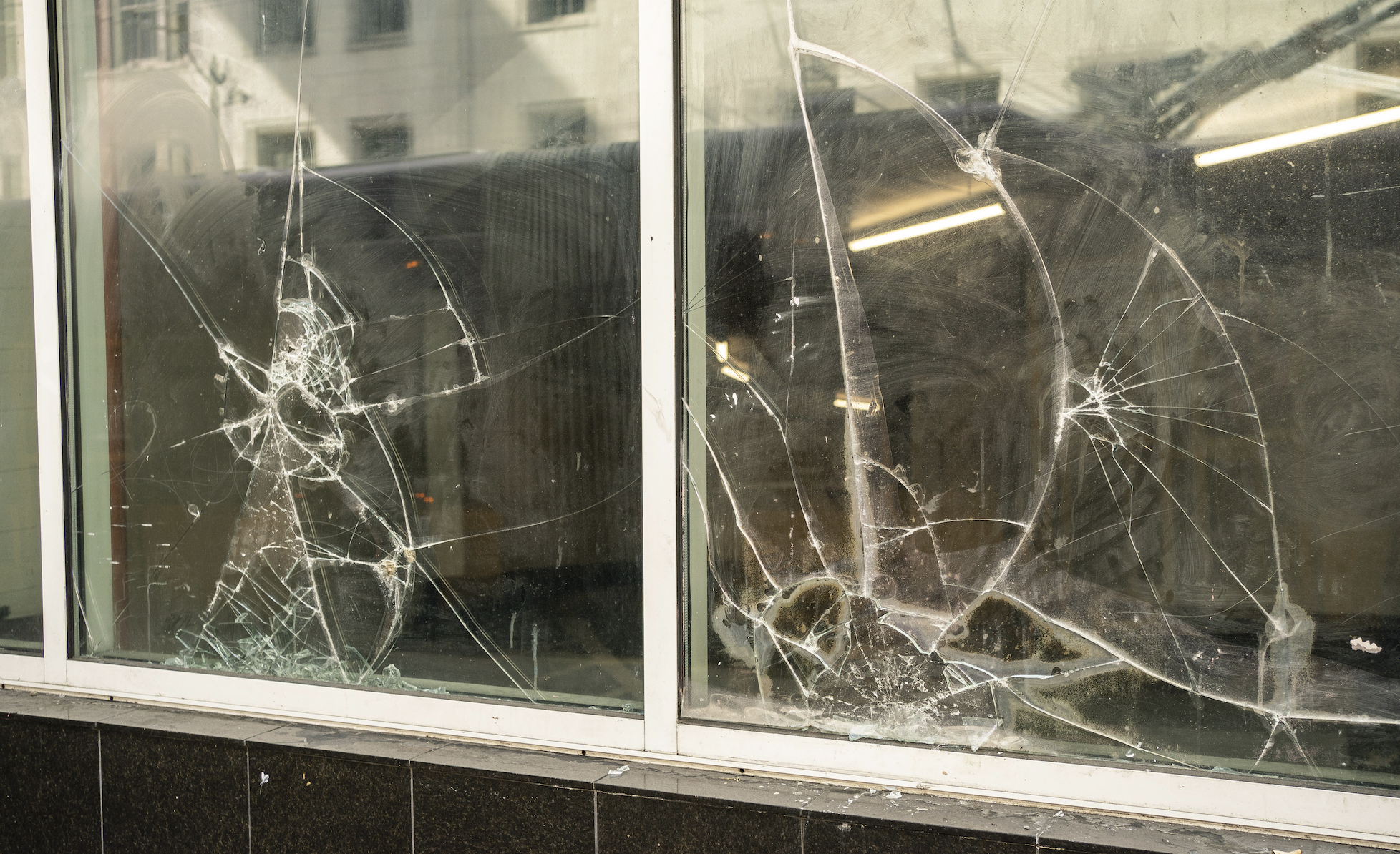 broken windows