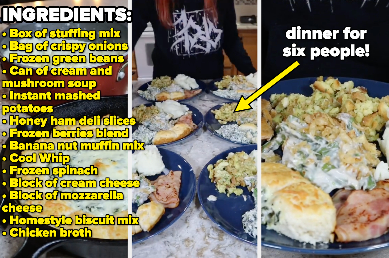 This Popular TikTok Account Creates Budget-Friendly Meals Using Only Dollar  Tree Ingredients
