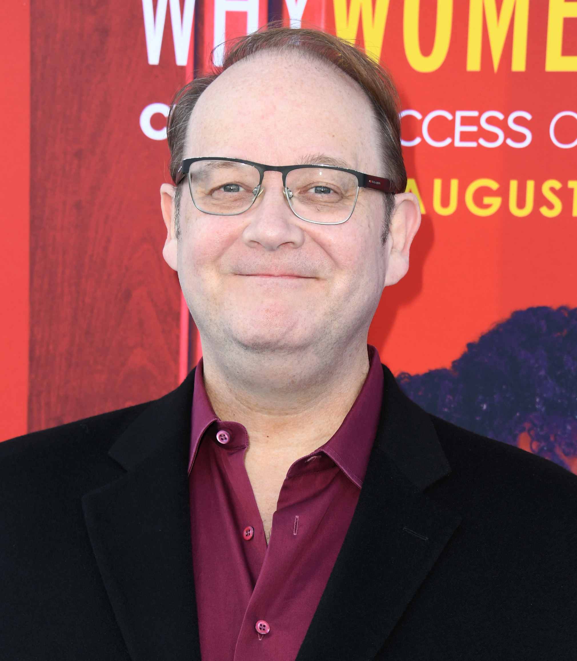 A close-up of Marc Cherry at a media event