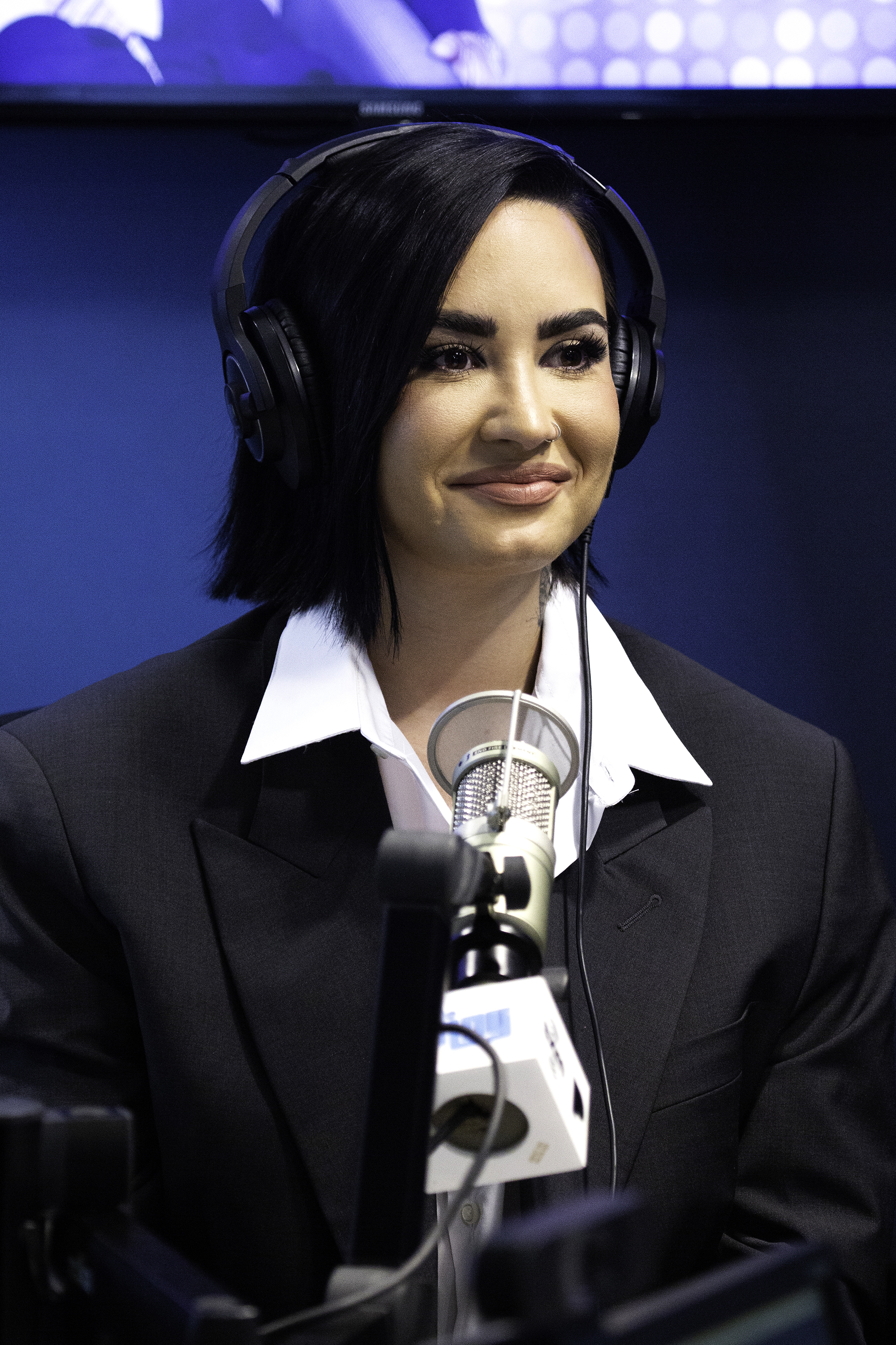 Closeup of Demi Lovato
