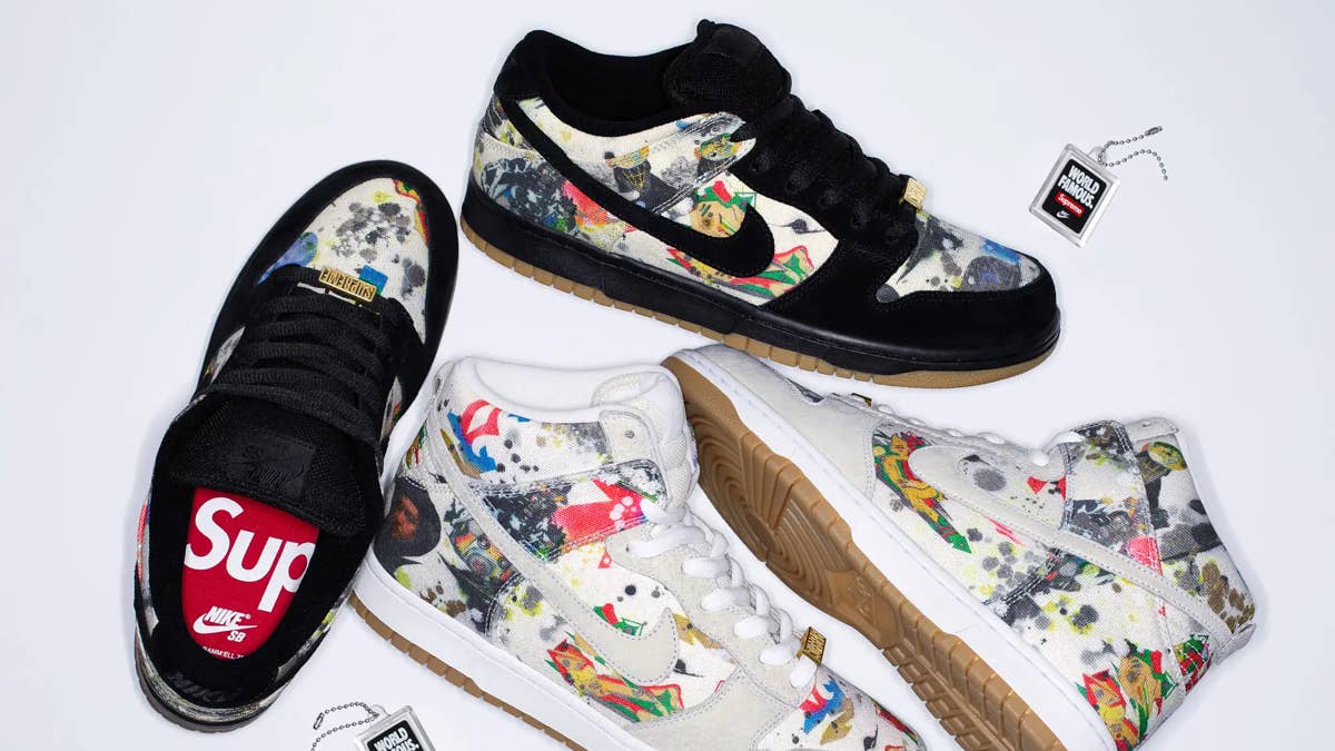 This week's best style releases include Supreme x Nike SB Dunks, A-Cold-Wall x Timberland boots, cycling knits from Brigade, and more.