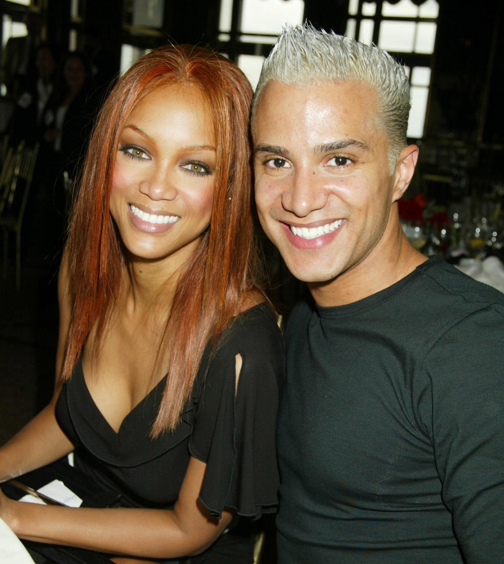 Closeup of Tyra and Jay