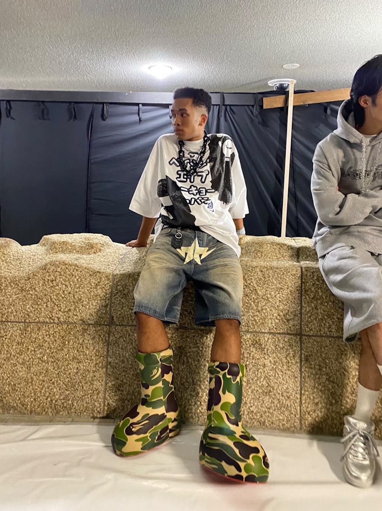 MSCHF Big Red Boots Get Camo Makeover by Bape Complex