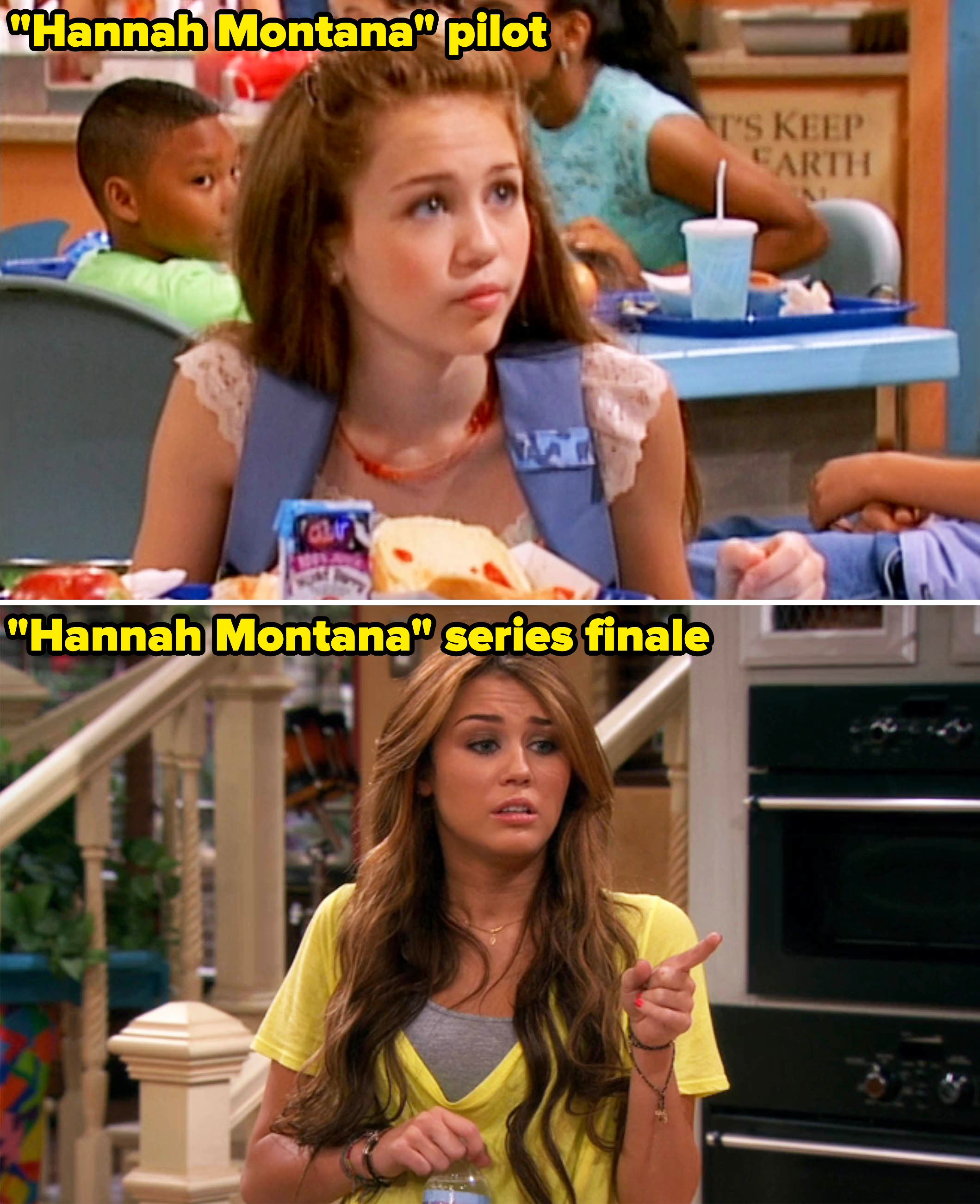 Screenshots from &quot;Hannah Montana&quot;