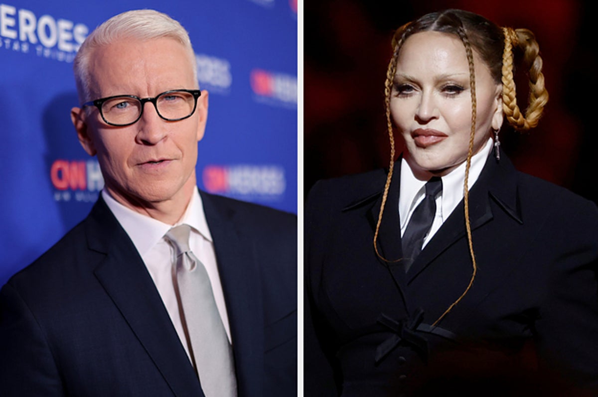 Anderson Cooper Discusses Madonna Spanking and Humping Him During Show |  Complex