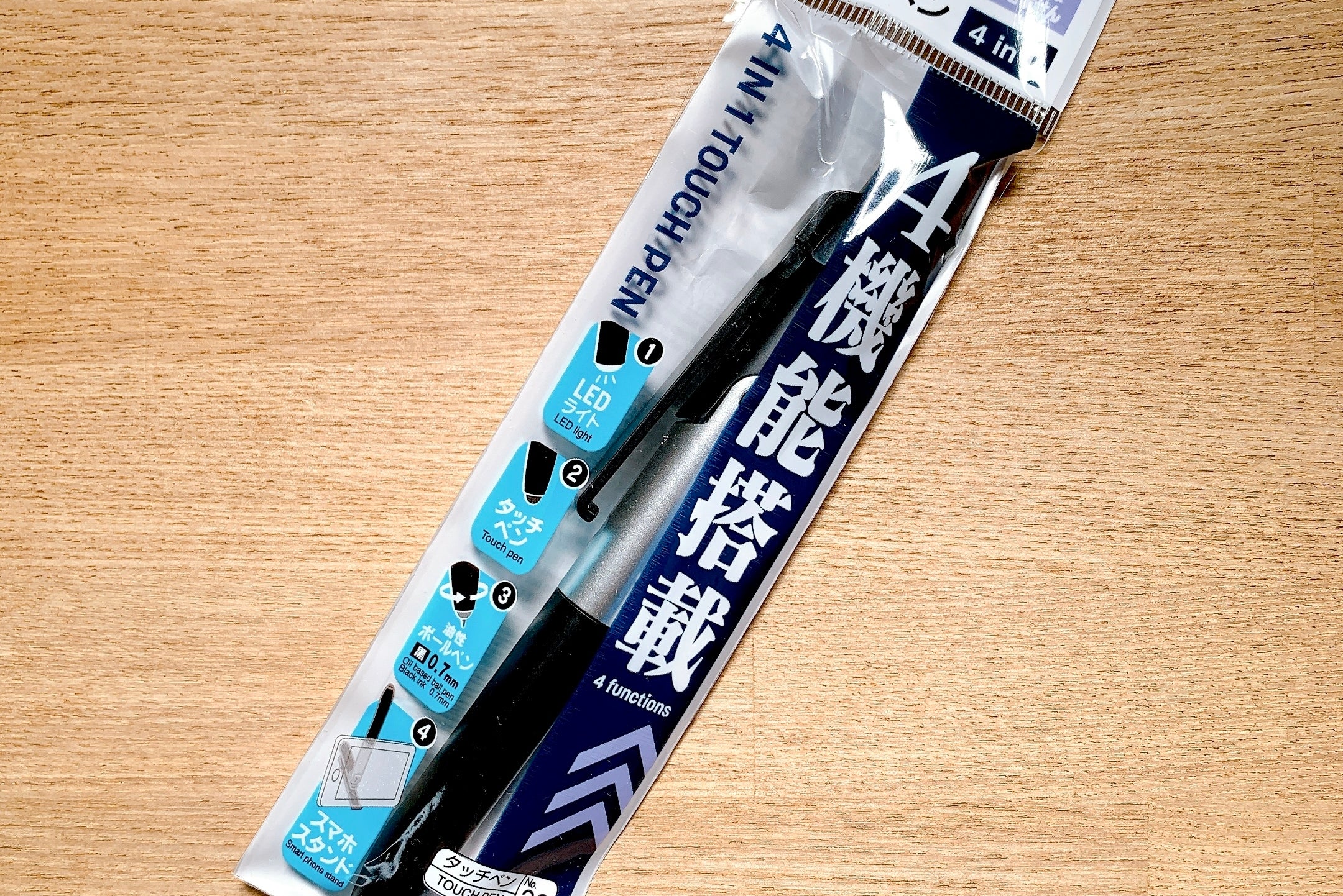DAISO（ダイソー）のおすすめの便利グッズ「タッチペン（4 in 1）」