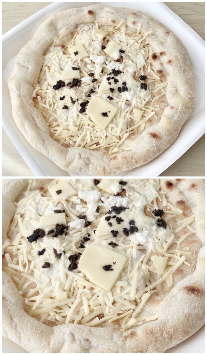 SEIYU（西友）のオススメのピザ「もっちり発酵生地を楽しむ ピッツァ トリュフ香る 5種のチーズ 1枚」