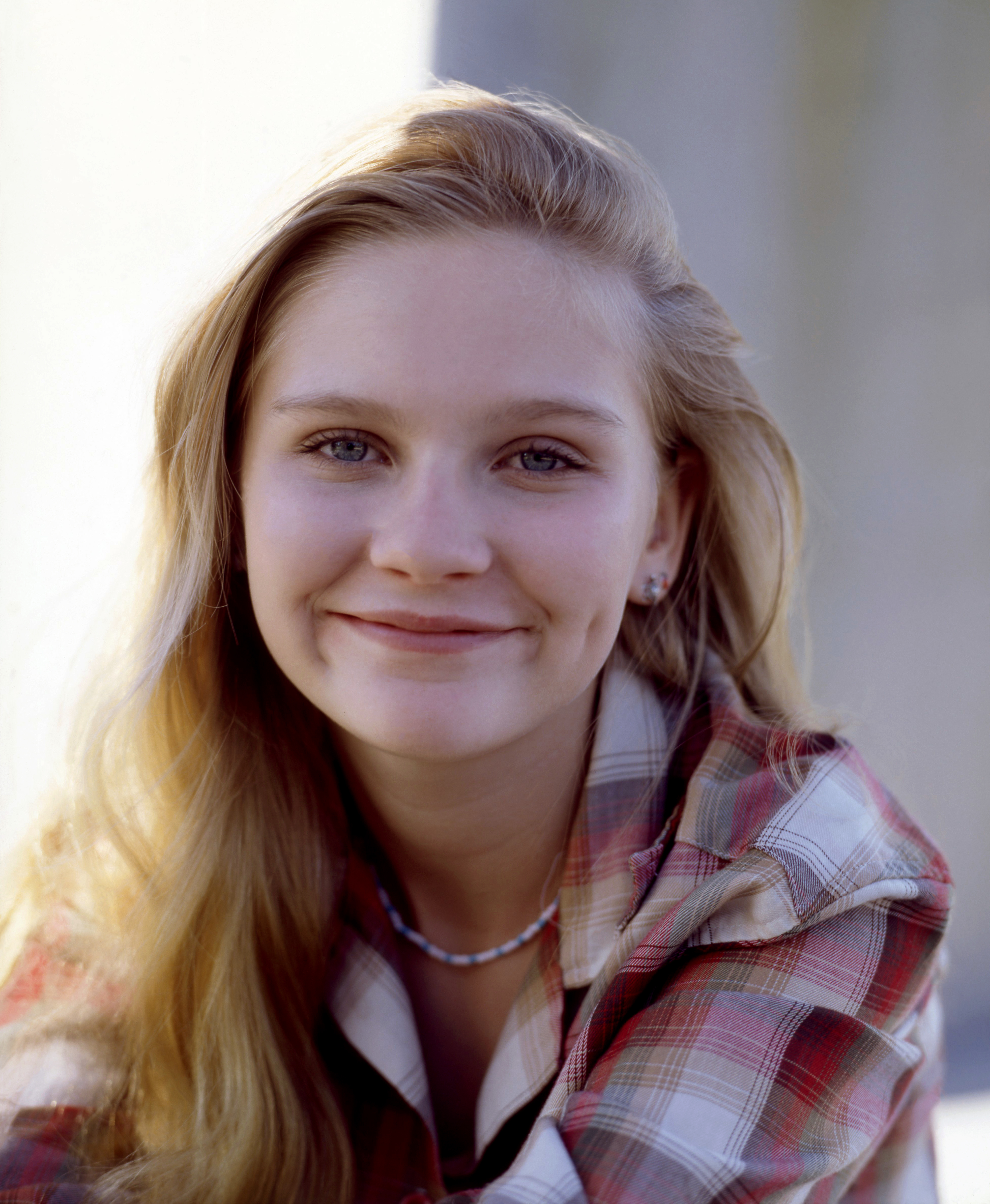 Close-up of Kirsten smiling