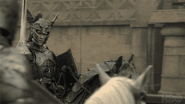 Daemon Targaryen in Targaryen armor