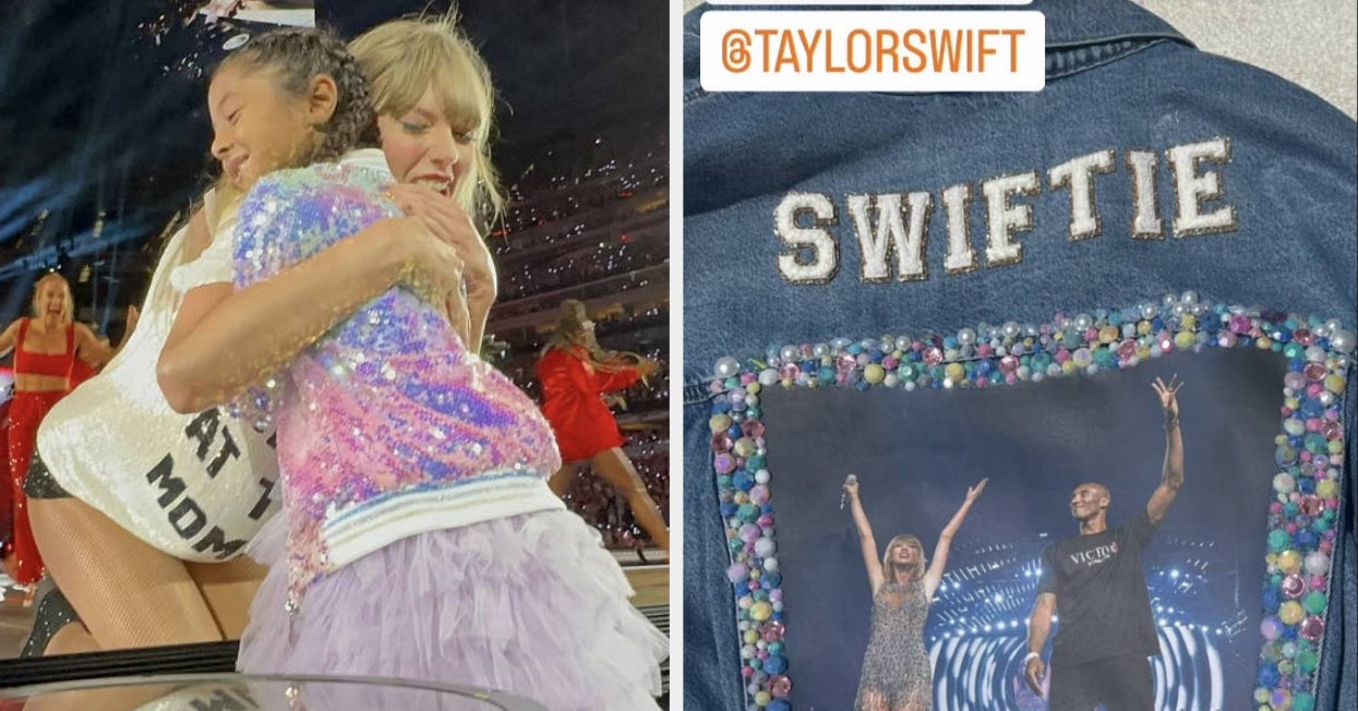 Vanessa Bryant Honored Kobe And Gigi With Her Eras Tour Outfit, And Taylor Swift Even Shared A Super-Sweet Moment With Her Daughter Bianka Vanessa Bryant Honored Kobe And Gigi With Her Eras Tour Outfit, And Taylor Swift Even Shared A Super-Sweet Moment With Her Daughter Bianka