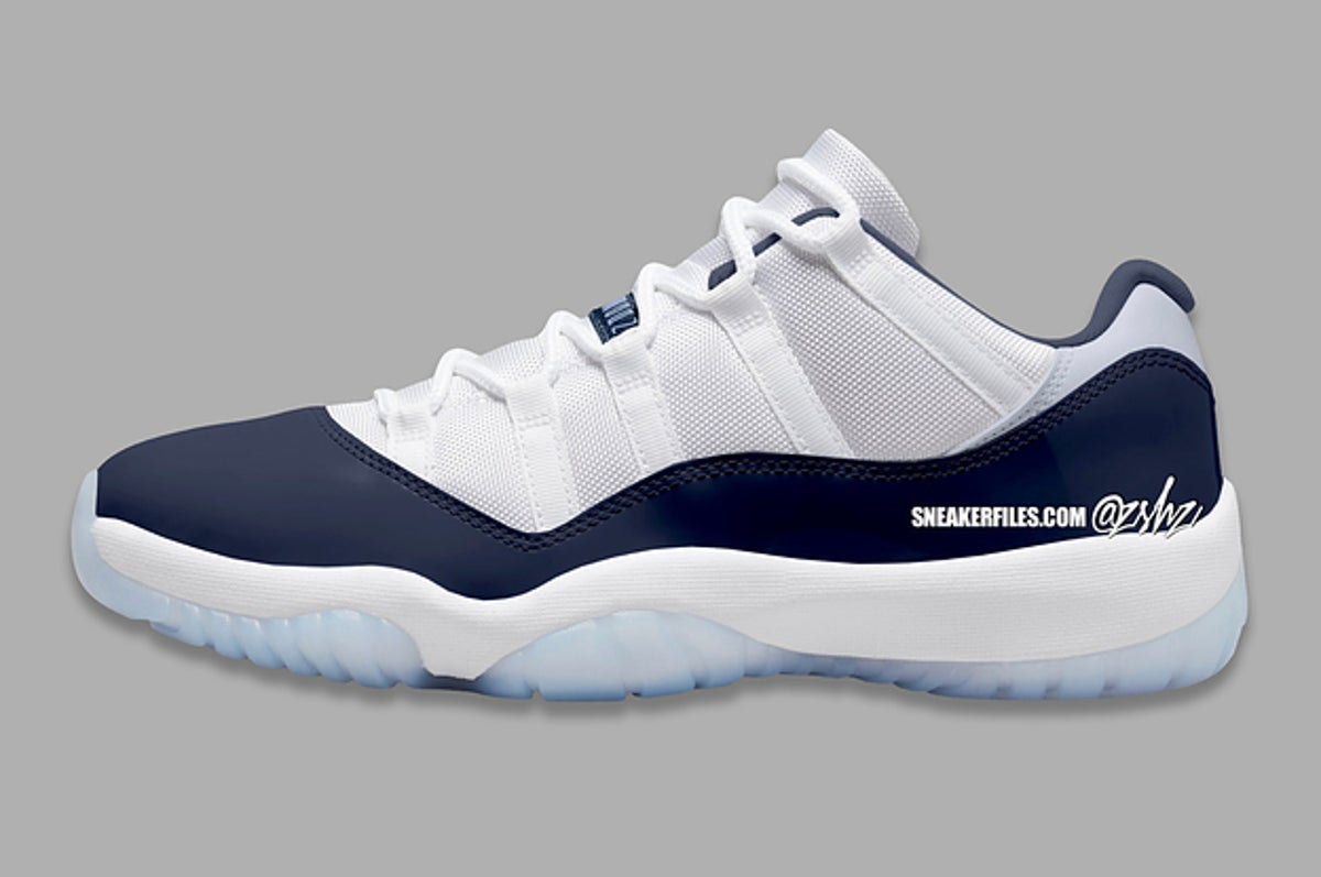 Navy' Air Jordan 11 Low Expected to Release Summer 2024