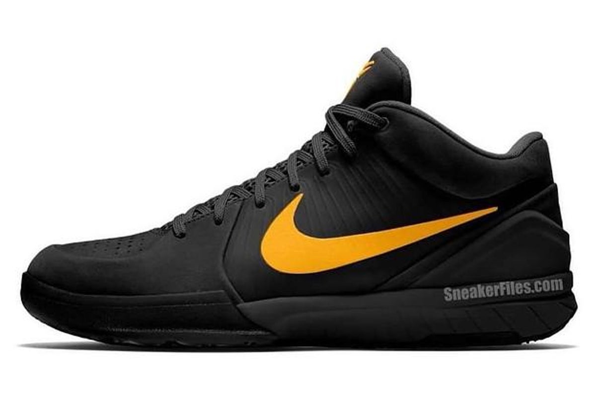 Nike Kobe 4 Protro 'Black/Gold' Fq3544-001 Release Date | Complex