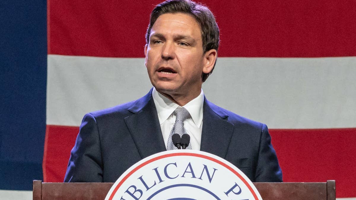 DeSantis called out the NBA for their "protests" and "bending the knee to Communist China."