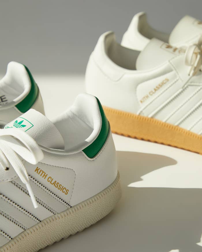 Kith x Adidas Samba Golf Shoe Release Date Detail