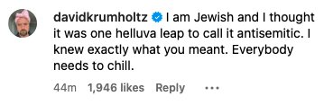 i am jewisha nd i thought it was one helluva leap to call it antisemitic