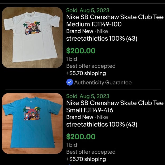 Nike Cancels Crenshaw Skate Club Sb Shirt - Shibtee Clothing