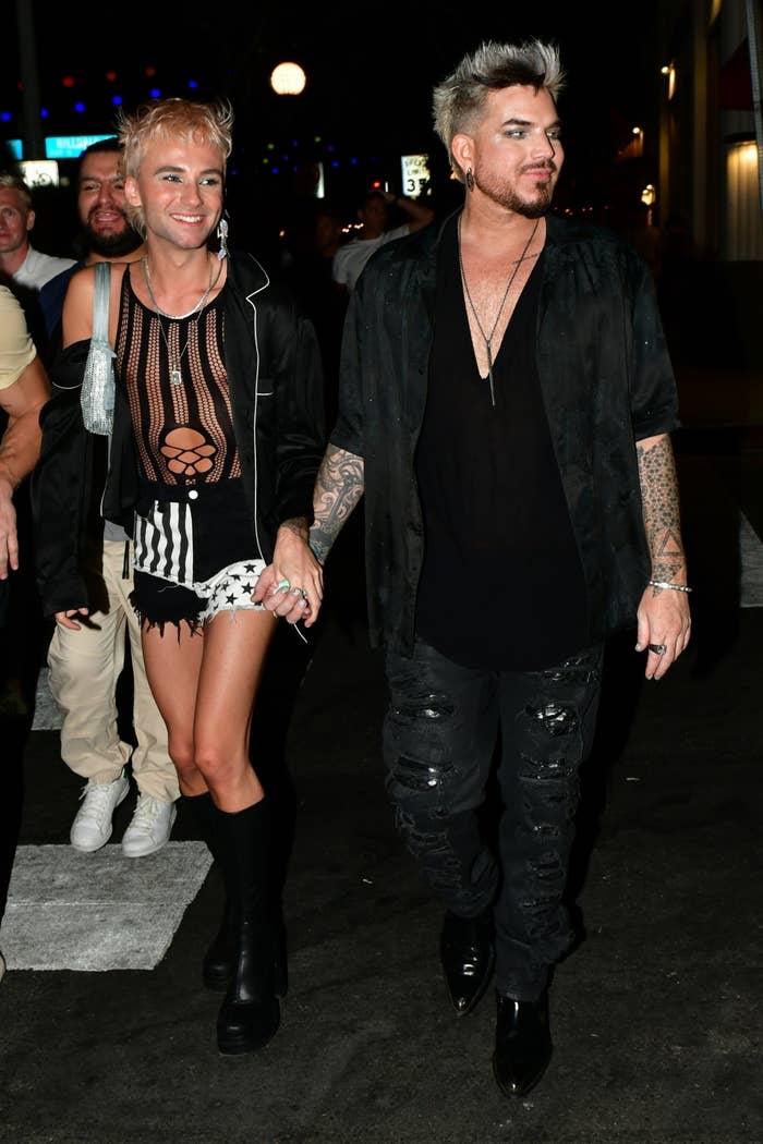 Oliver Gliese and Adam Lambert