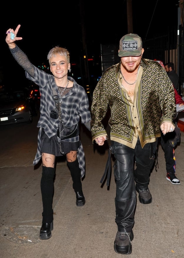 Oliver Gliese and Adam Lambert