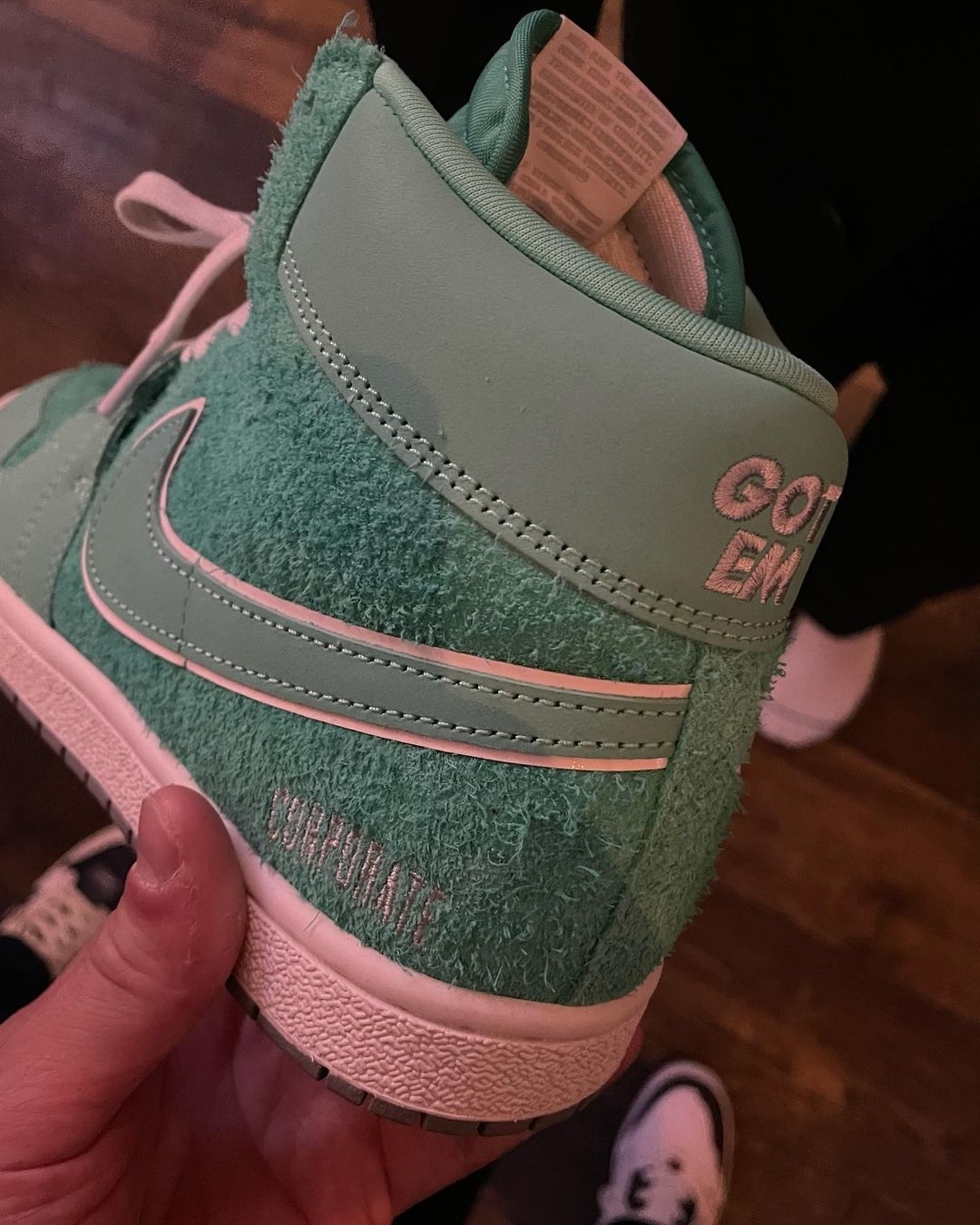 Corporate Unveils Teal Suede Jordan Air Ship Collaboration | Complex