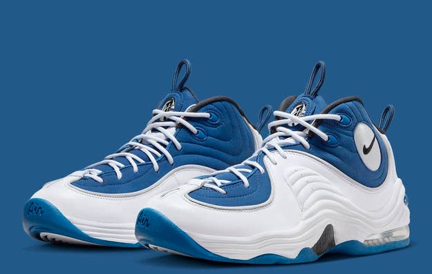Nike Air Penny Hardaway 2 Atlantic Blue White 333886-401 Size 11