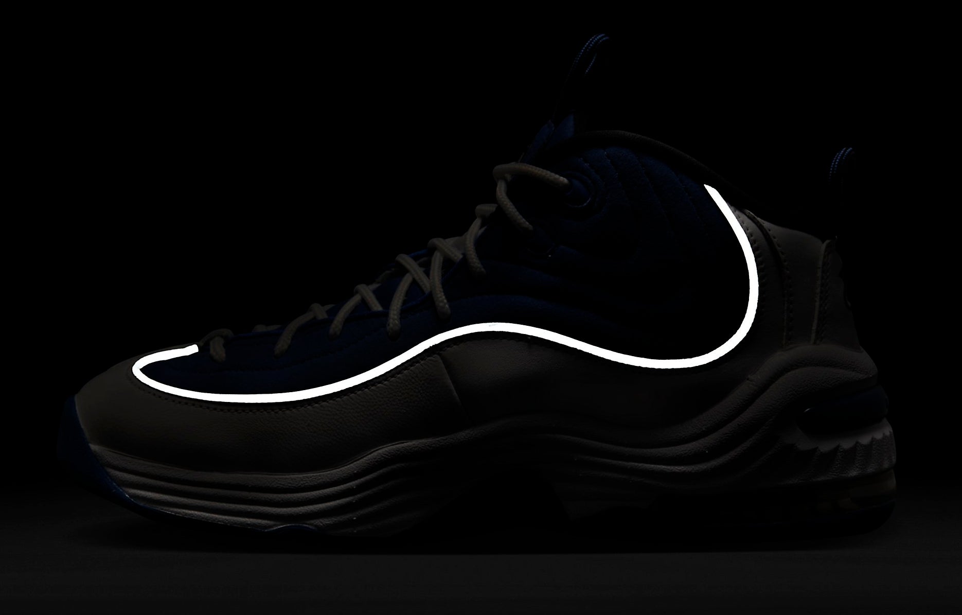 Nike Air Penny 2 II Atlantic Blue Release Date FN4438-400 3M Medial