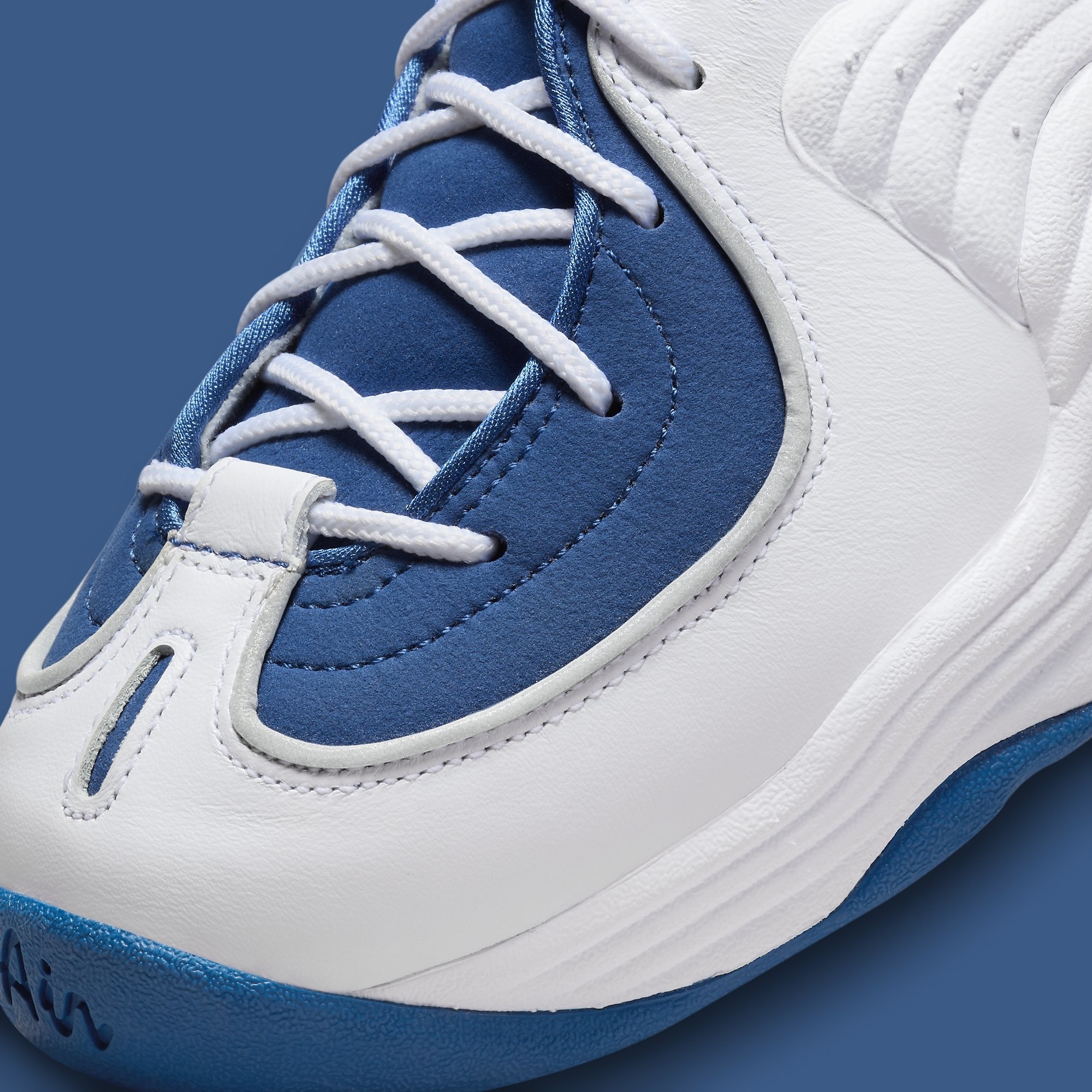Nike Air Penny 2 II Atlantic Blue Release Date FN4438-400 Toe Detail