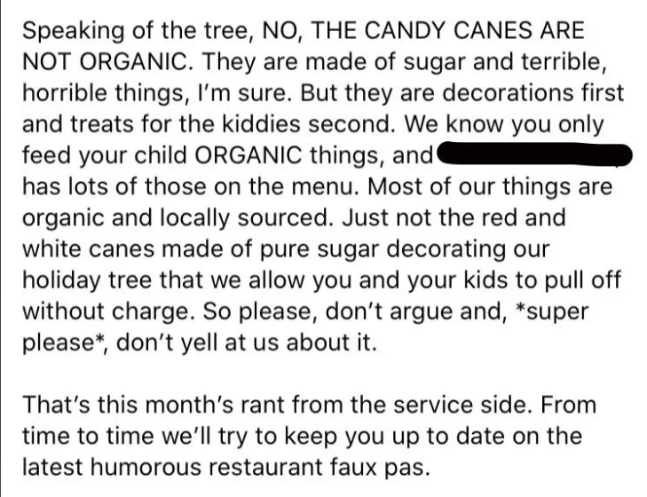 candy canes are made of terrible things for the kids