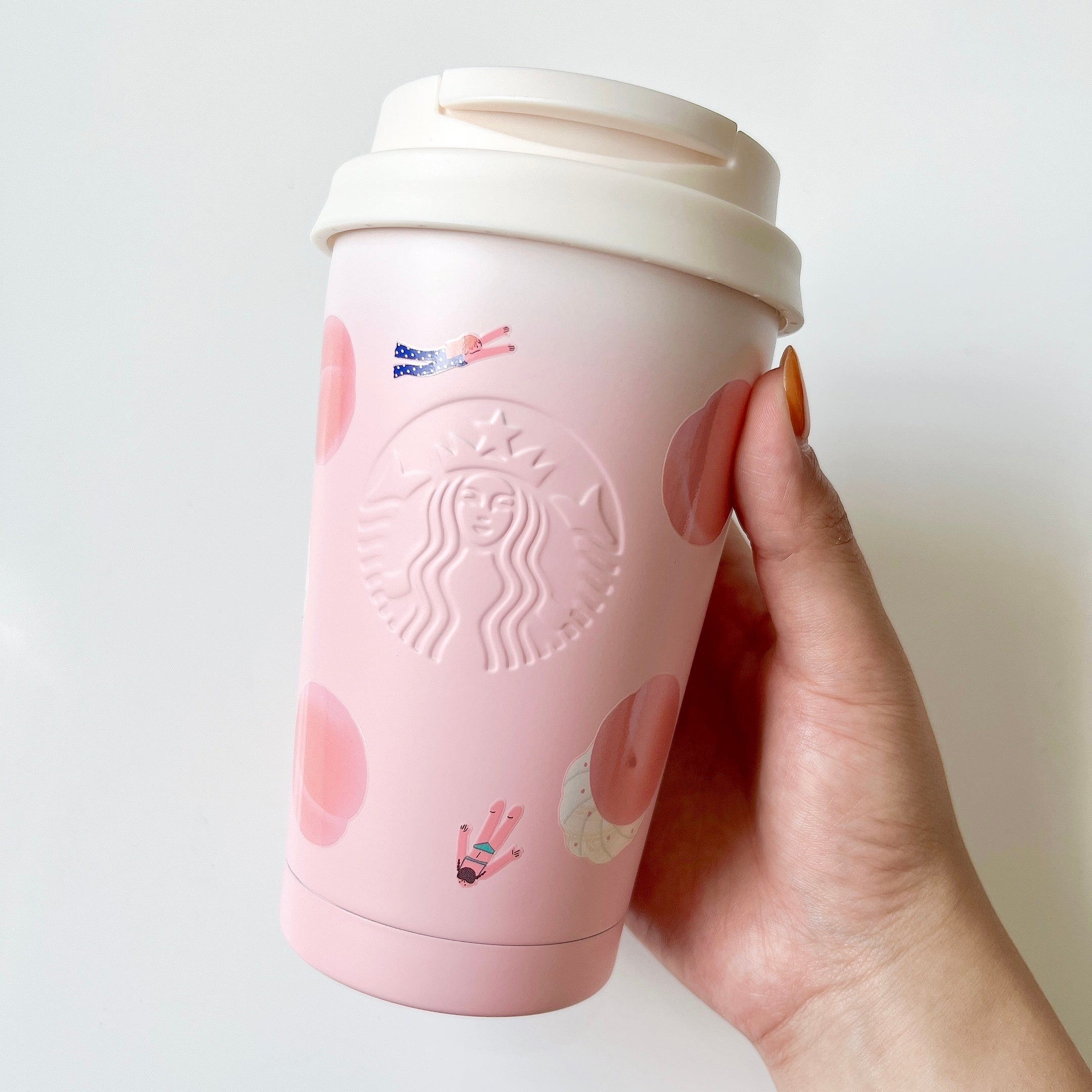 ももスターバックス キャンディとタンブラー スタバ】一目惚れして即買いした！淡いカラーが素敵な「激かわ