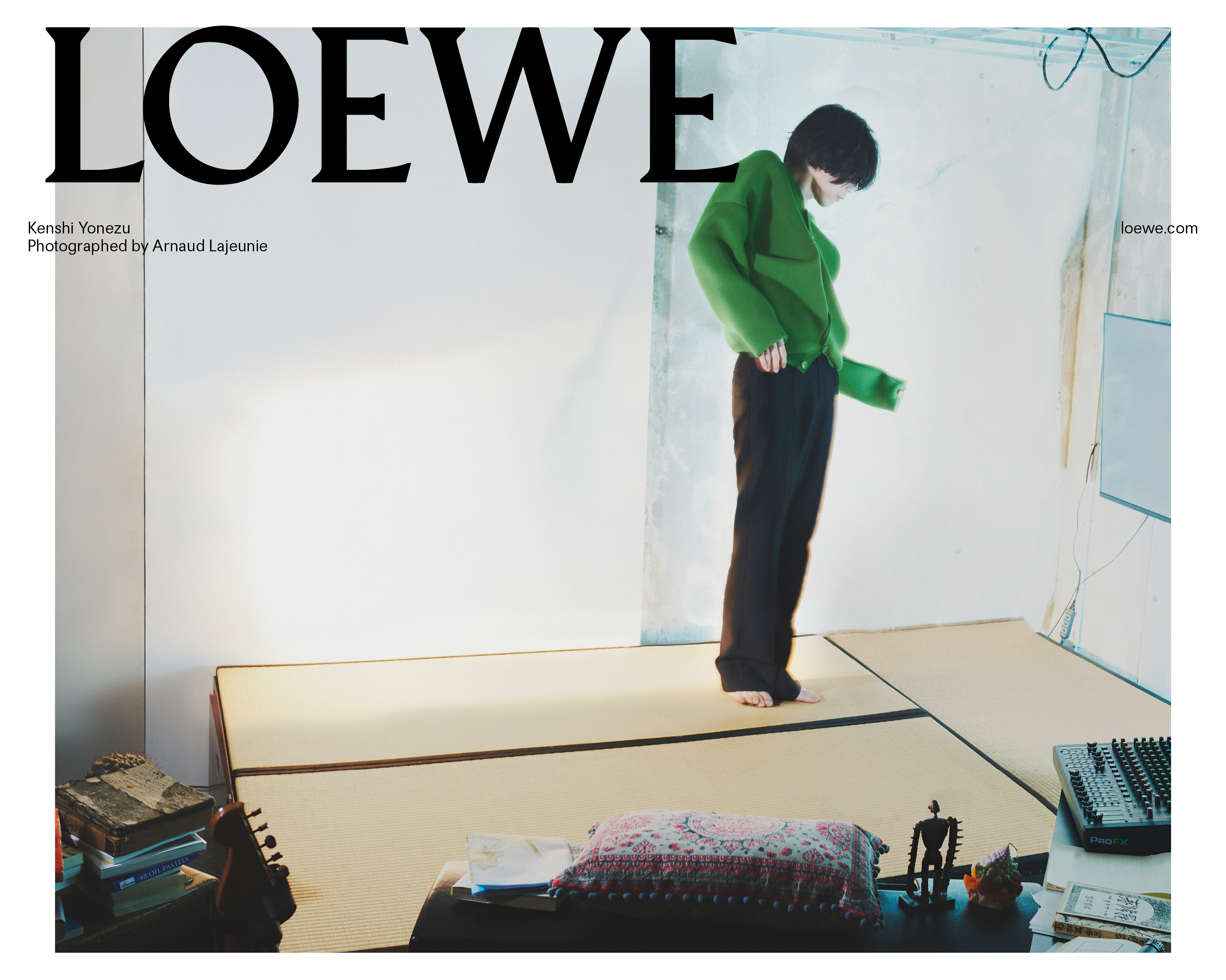 米津玄師　LOEWE ロエベ　B2ポスター B2】1点限り ☆非売品 LOEWE 米津玄師 ポスター ロエベ hachi