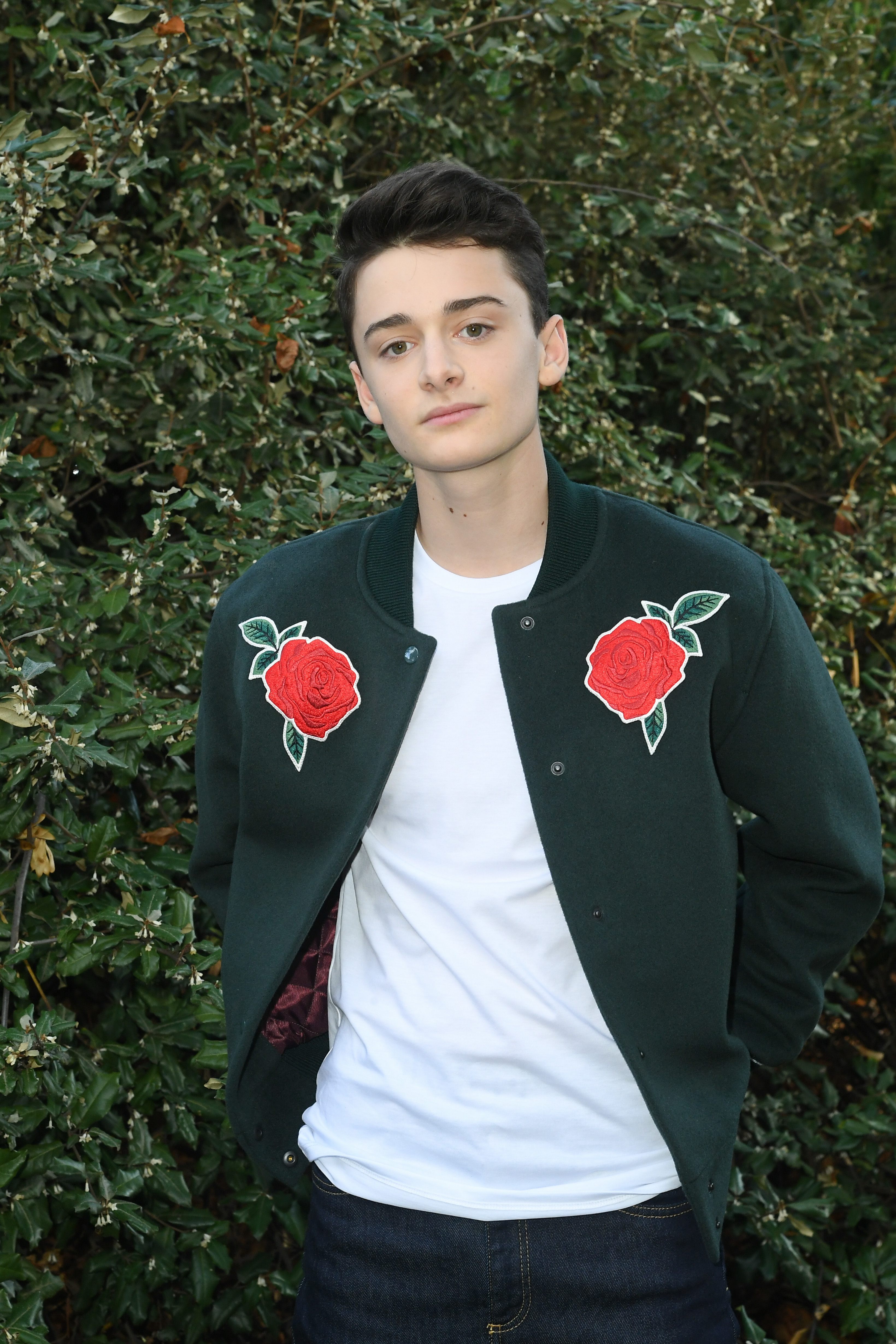 Closeup of Noah Schnapp